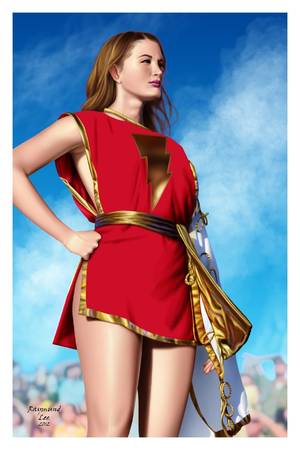 Dc Comics Sexy Mary Marvel - Character: Mary Marvel (Mary Batson) / From: DC Comics 'Captain Marvel  Adventures' & 'The Power of Shazam!' / Cosplayer: Not a Cosplay
