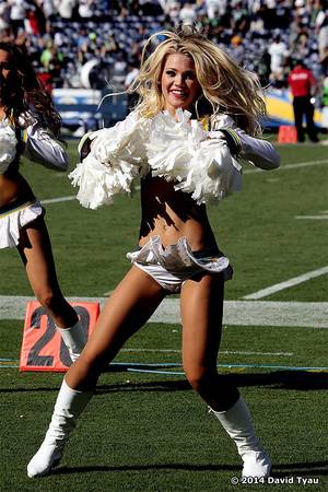 nba cheerleaders nude latina - Chargers 2014 week 2. love the dark reinforcement poking from the crotch  area. Nba CheerleadersAmerican FootballSan ...