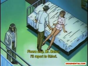 Doctor Hentai Porn With Captions - Naughty anime doctor squeezed her patient tits - ZB Porn