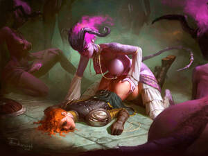 Futanari Demon Porn - Dragon age: Meeting with desire demons by Tarakanovich