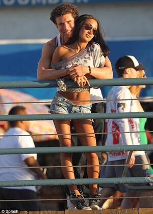 amia miley boyfriend - Jersey Shore star The Unit canoodles with his leggy porn star girlfriend Amia  Miley - TRPWL