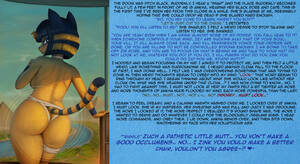 Egyptian Furry Porn Captions - HypnoHub - animal crossing ankha (animal crossing) ass ass focus caption  caption only cat girl egyptian female only femdom furry hypnotic ass  looking at viewer looking back manip nintendo ph0t0n0k0 pov pov