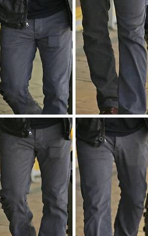 Not My Pants - Jensen bowleg porn! Then add in some very nice sized pants.... my mouth is  watering and I'm not sorry ;)