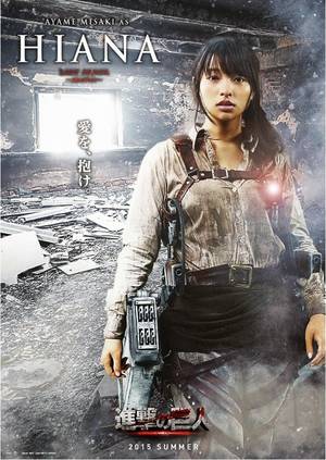 Ayame Misaki Porn - Sexy Photos Ayame Misaki as Hiana Attack on Titan Live Action Movie Cast  Shingeki no Kyojin