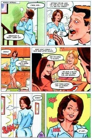 Hot Moms Lesbian Porn Comics - Hot Moms # 5- Rebecca - lesbian porn comics | Eggporncomics