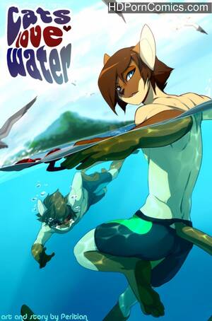 Furry Porn Water - Cats Love Water 1 Sex Comic | HD Porn Comics