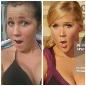 Amy Schumer Photoshop - Amy Schumer look alike (Shae RÃ¼ddach) check it out on Shae's facebook! #