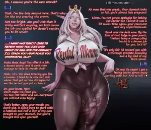 Bulge Porn Captions - Your elf boss breaks you in oral anal stomach nude porn picture |  Nudeporn.org