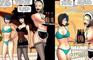 Fellows Bondage Art Porn - Leashed and gagballed slave twins are - BDSM Art Collection - Pic 3