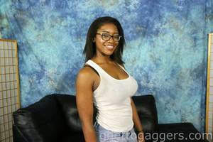 ghetto girl interracial - Black Teen Jamie Sullivan in Shocking & Brutal Interracial Deepthroat Video