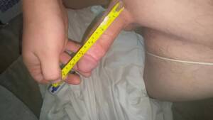 average cock jerk off - Average dick measure and jerk off no cumshot Porn Video - Rexxx