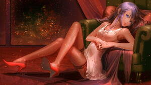 Heel Porn Anime Girl - HD wallpaper: anime girls original characters high heels stockings, young  adult | Wallpaper Flare