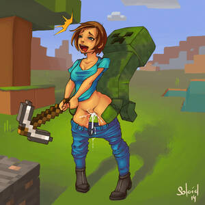 Minecraft L Porn - Minecraft Creeper by Soloid
