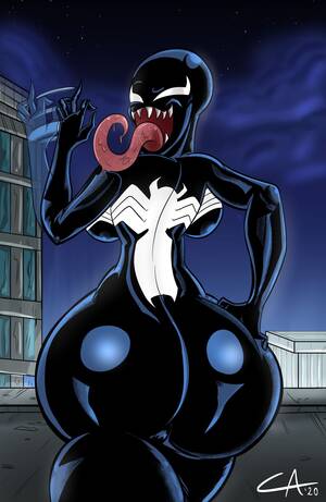 Anime Venom Porn - Extra Thicc Venom (Spider-Man) [Ameizing Lewds] Porn Comic - AllPornComic