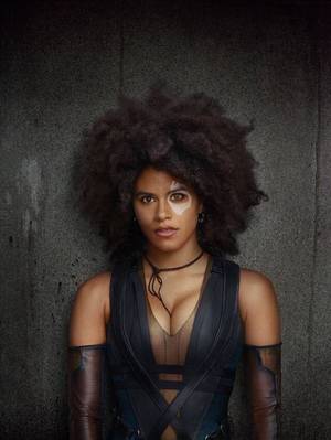 Domino And Deadpool Porn - Zazie Beetz as Domino in Deadpool 2 ...