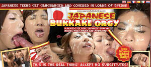 Interracial Bukkake Orgy - 