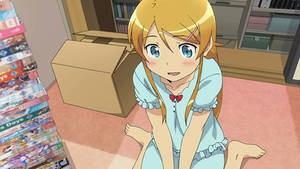 kawaii cartoon porn - It's like she's opening a DVD porn shop on the side of the street.