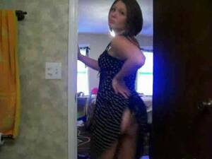 amateur gf webcam strip - Cute amateur girlfriend stripping in front of webcam