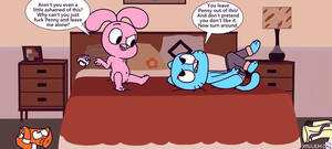 Amazing World Of Gumball Family Porn - Gumball and Anais Porn comic, Rule 34 comic, Cartoon porn comic -  GOLDENCOMICS