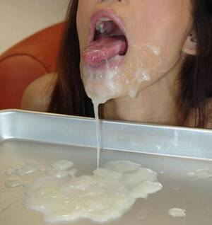 Girls With Cum In Their Mouths - Your mouth her is: girls take massive cum in your mouth [sperm toilet] -  Porn Image
