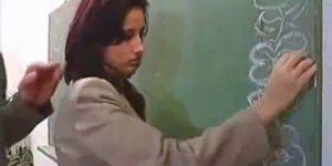 Dad Fucks Teacher Porn - Dad fucks sons teacher in the classroom