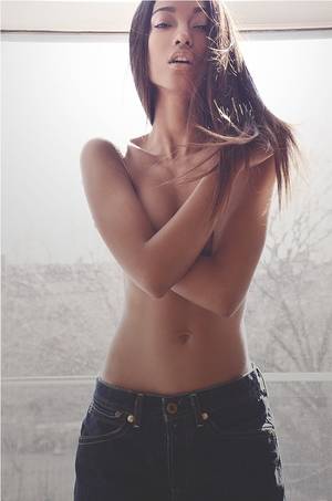 black fashion nude - Melie Tiacoh - Nude Black Fashion Models from Ivory Coast Skinny, Young,  Long Legs