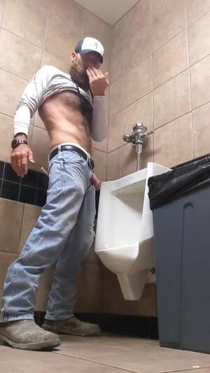 Gay Porn Men Pee Urinal - Pissing: GAY DADDY PISSING IN THE TOILET 30 - ThisVid.com