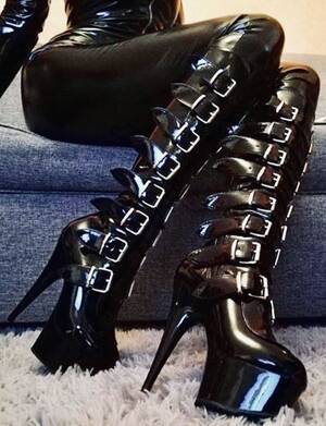 high heel boots - Pin by Dave on Thigh high boots heels | Thigh high boots heels, High heel  boots, Boots