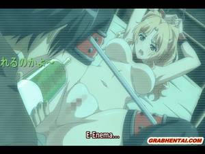 Enema Bondage Cartoon Porn - Bondage hentai ass dildoed and injection an enema