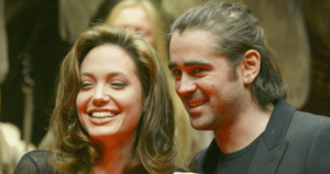 Angelina Jolie Having Sex - Angelina Jolie and Former Costar Colin Farrell 'Back in Touch'