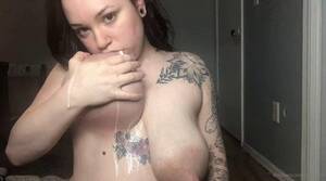 lactating tattooed - Tattooed MILF Lactating & Breastfeeding Porn - MilkPornTube