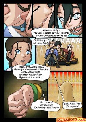 airbender toon porn - Avatar the Last Airbender - [Comics-Toons] - Katara x Toph porno