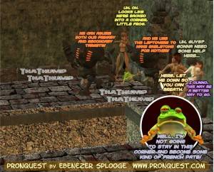 Female Golem Porn - sex comic of golems and busty girl