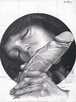Bdsm Sex Porn Pencil Drawings - Babe likes veins.