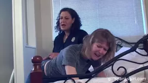 miss chris severe spanking video - GirlSpanksGirl â€“ 08/30/19 Full mp4 Cop Spanks Clare to Tears - BdsmUP.net