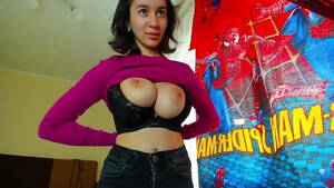 big nipples tight dress - MylaAngel wears tight clothes, presses her tits hard, sucks her nipples -  XVIDEOS.COM