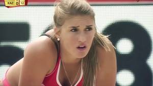 Beach Volleyball Butt Porn - Women's Beach Volleyball Sexy Highlight - TAYLOR PISCHKE