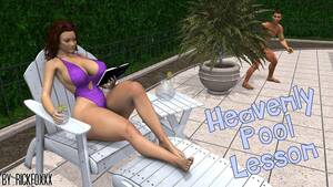 3d Pool Porn - Heavenly Pool Lesson [The FOXXX] Porn Comic - AllPornComic