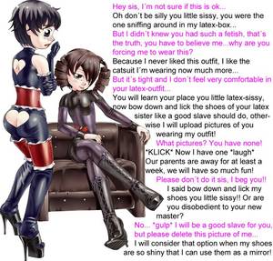 Anime Sissy Boy Caption Porn - Tight and Shiny: Sissy Slave