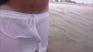 amateur handjob wet shorts - See Through Shorts at the Beach - XVIDEOS.COM