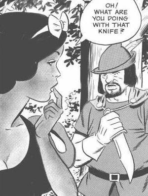 Disney Snow White Drawn Sex - So wrong, and yet So White