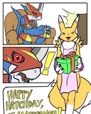 digimon sex flamedramon pregnant - renamon Hentai Comix, XXX renamon Galleries