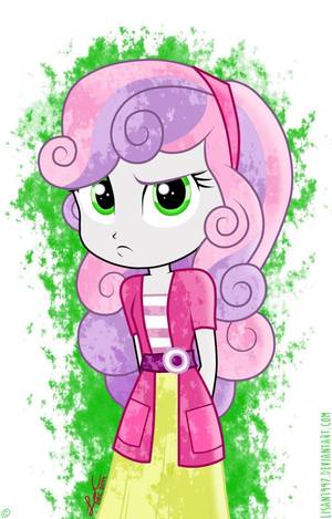 Mlp Sweetie Belle Human Porn - Sweetie Belle (EG: Rainbow Rocks) by LISAN1997 on DeviantArt