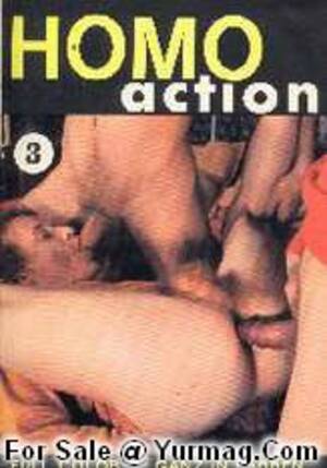Gay Vintage Porn Magazines - Color Climax Vintage Gay Porn Magazine HOMO ACTION 3