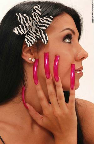 long fingernails - Find this Pin and more on Long Nails by zde63.