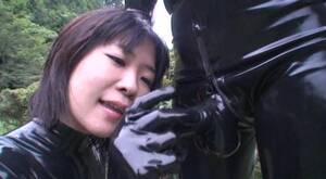 Japanese Latex Catsuit - BoundHub - Japanese latex girl