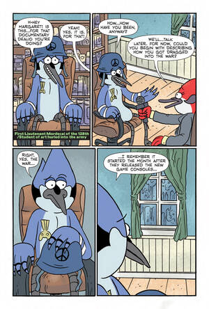 Human Regular Show Porn - Review: REGULAR SHOW: A CLASH OF CONSOLES - Comics Grinder