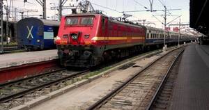 electric train - People Are Using the Free Wifi at an Indian Train Station to Watch Lots of  Porn
