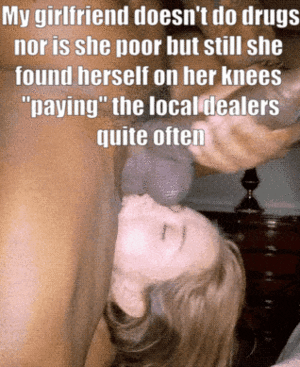 asian rimjob caption - my girlfriend was often seen wandering the worse neighborhoods of our city  looking for trouble gif @ xGifer