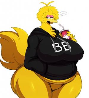 In Bird - 2017 anthro avian beverage big_bird big_breasts big_butt bird bottomless  breasts butt clothed